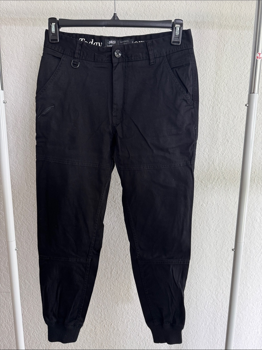 Publish Black Slim Jogger Pants